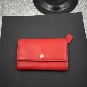 2.8.26 Coach Vibrant Red Phone Mini Crossbody Bag